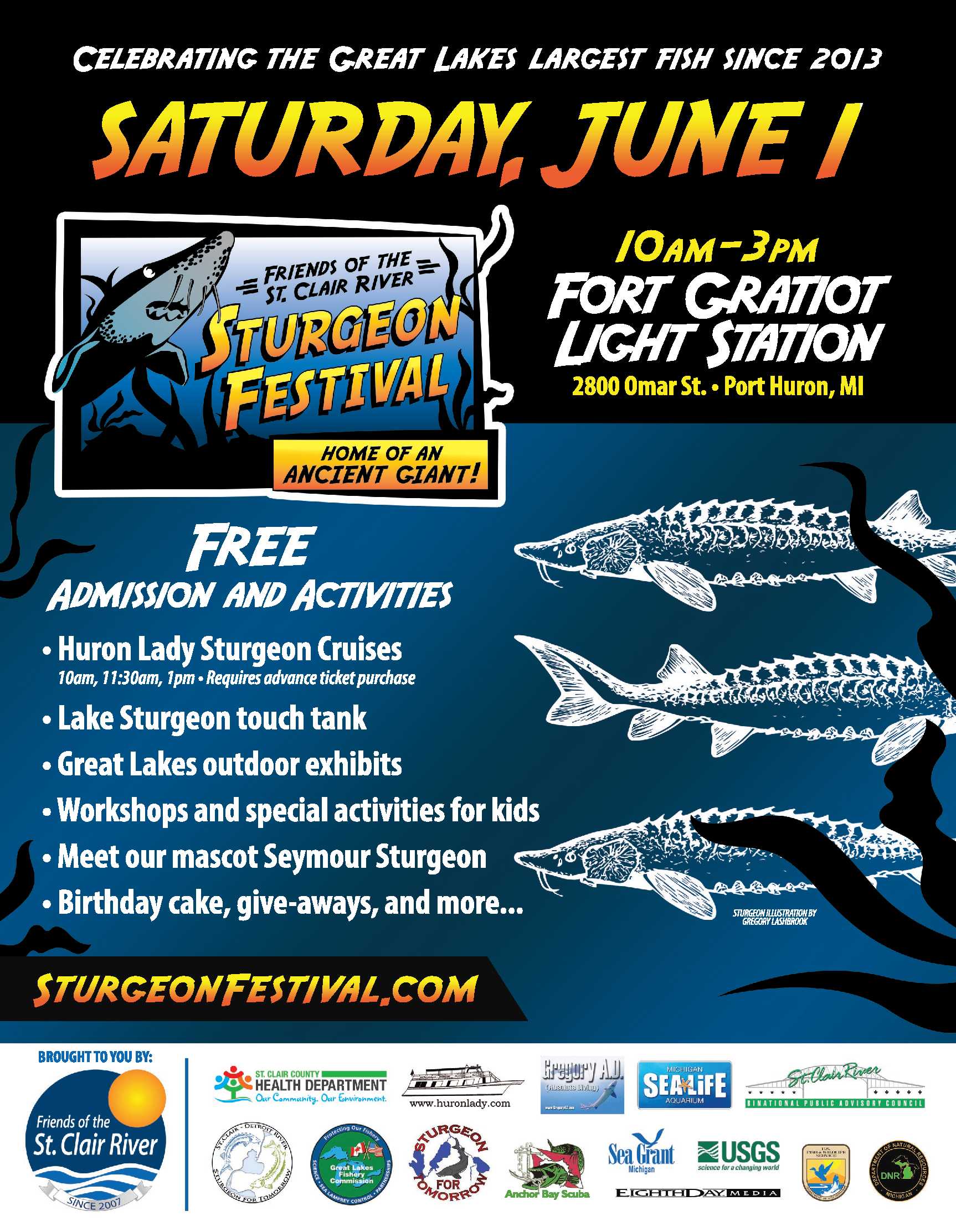 Blue Water Sturgeon Festival Lands Big Fish WGRT