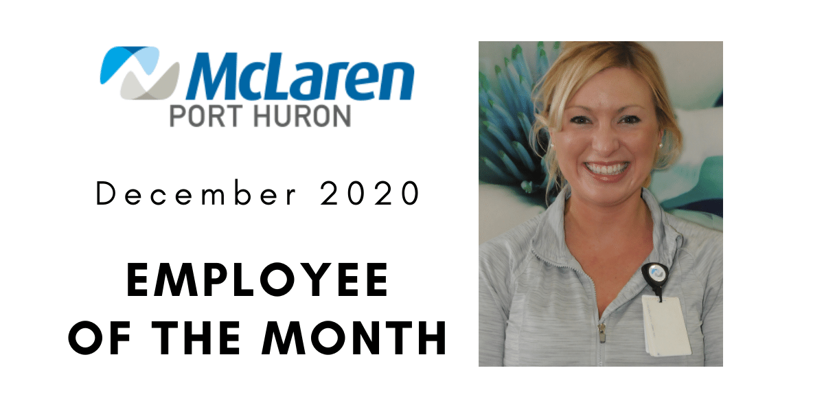 Kasey Wolak McLaren Port Huron Employee of the month