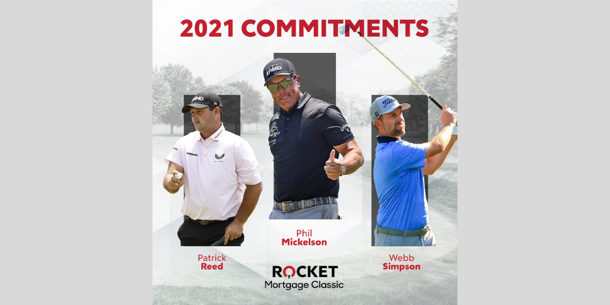 Tickets on Sale for Rocket Mortgage Classic at Detroit Golf Club WGRT