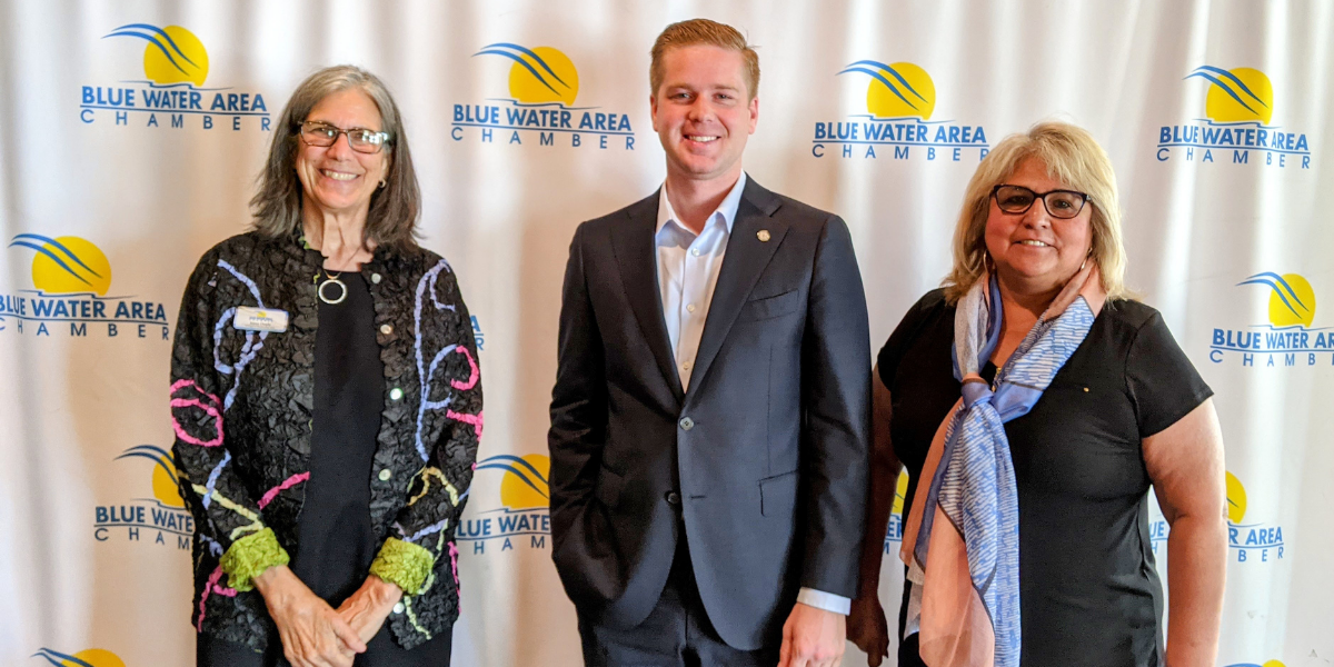 Blue Water Chamber Quarterly Talk Rep Andrew Beeler