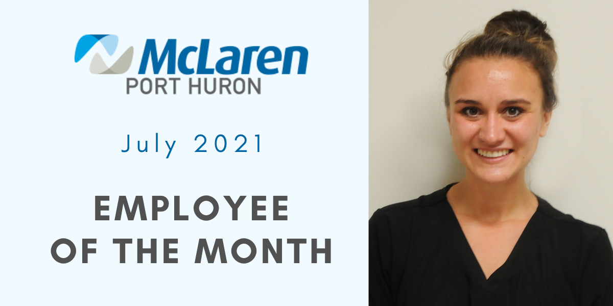McLaren Port Huron Employee of the Month WGRT