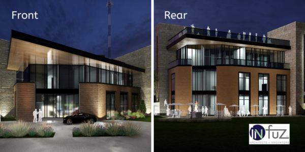 Early Concept EDA Business Center by InFuz Architects + Innovators