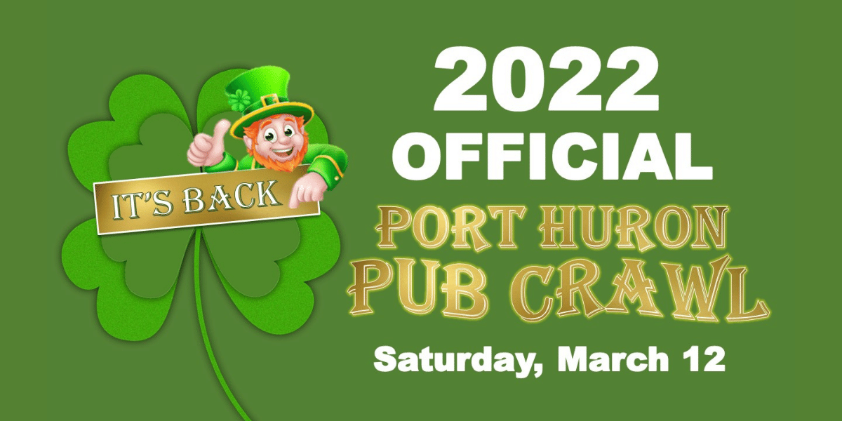Port Huron Pub Crawl Scheduled for March 12, 2022 WGRT