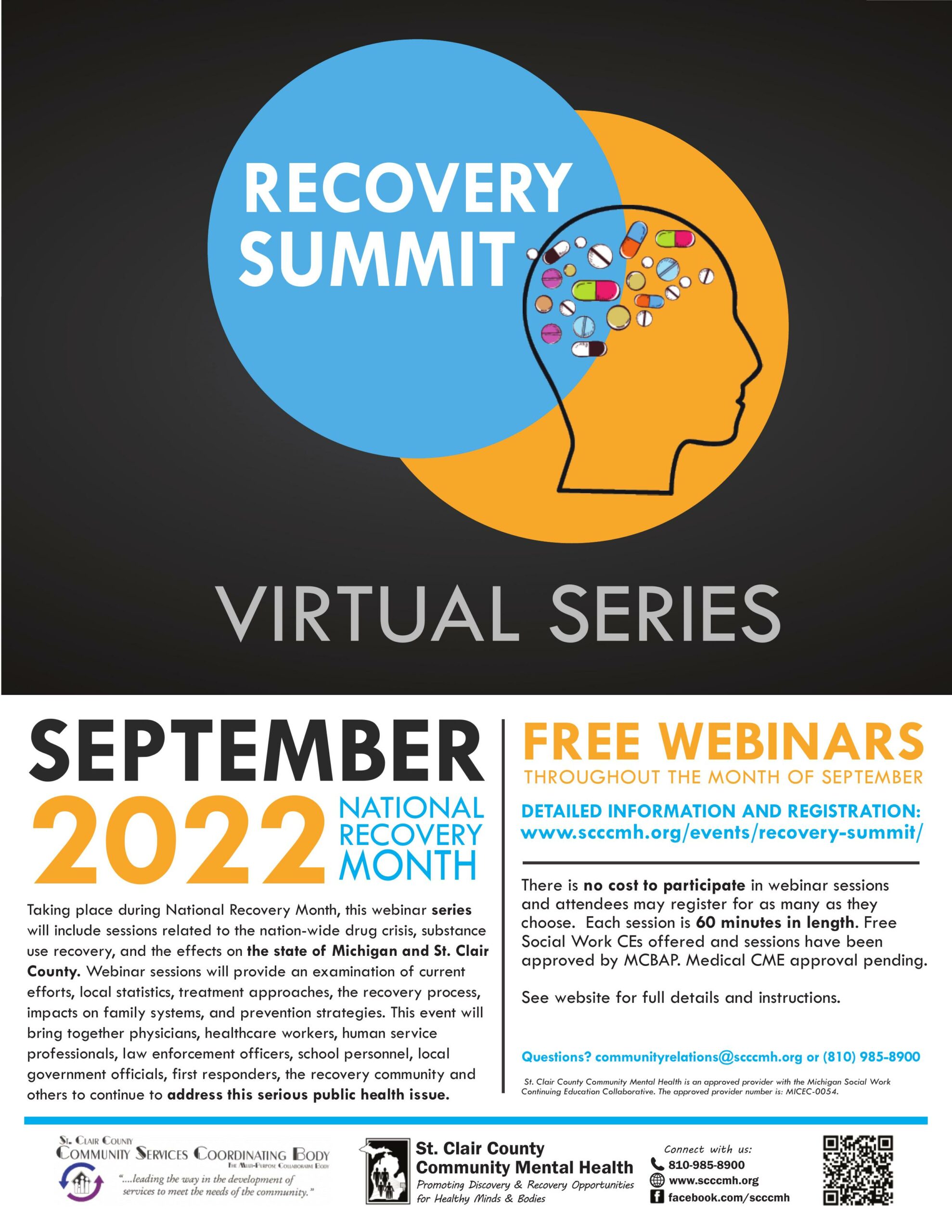 Virtual Recovery Summit Will Share Effects of Substance Use WGRT