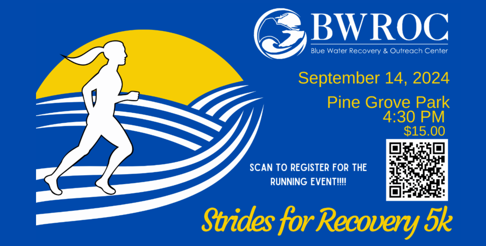 BWROC’s Strides For Recovery 5K Run/Walk To Promote Health, Fitness, And Community Spirit | WGRT