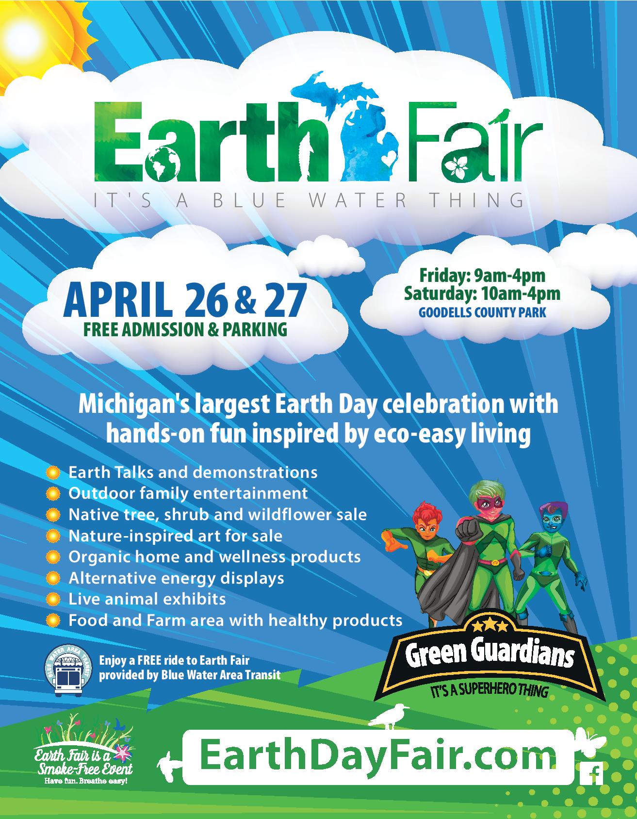 Earth Fair Is Michigan’s Largest Earth Day Event WGRT